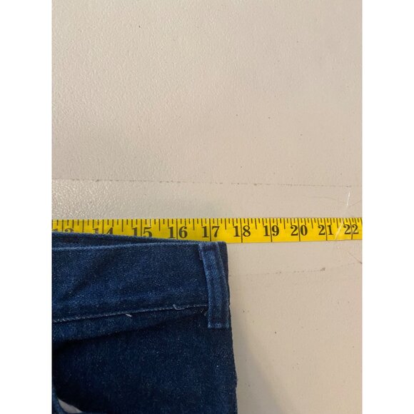 Orvis Denim Work Field Pants Blue Khaki Cotton Utility 36 Waist - Picture 11 of 12